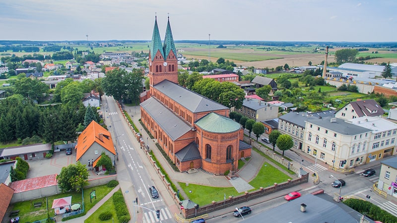Konserwacja zabytków - kościół w Brusach